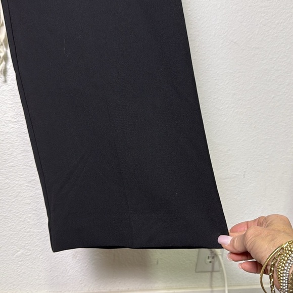 Aritzia | Wilfred NWT Black Polyester Wide Leg Crop Dress Pants Size 16 - Picture 8 of 10